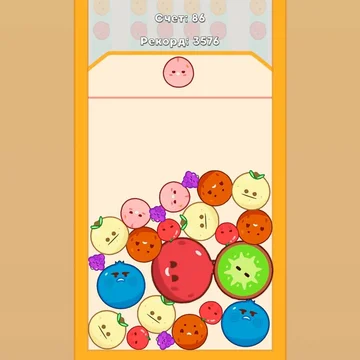 Бросьте себе вызов! Соедините все, веселые фруктики!