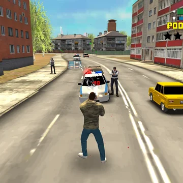 Крутые тачки, перестрелки и безграничные возможности!
Погрузись в мир экшена и мир криминальных разборок, безумных погонь и крутых перестрелок. Начни играть!