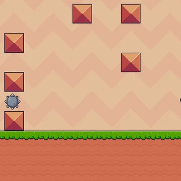 Лягушка Ниндзя -  почти классический платформер, но есть один ньюанс, ловушки могут быть на каждом шагу 