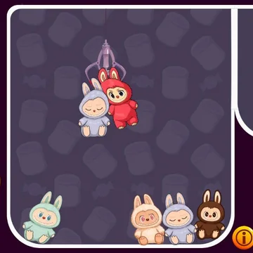 Соединяй лабубу, получай монеты! Запускай кран и собери всю коллекцию лабубу!