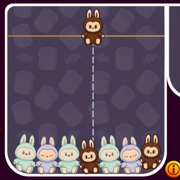 Соединяй лабубу, получай монеты! Запускай кран и собери всю коллекцию лабубу!