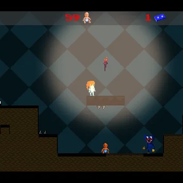 Помоги Еве победить злобных Хаги Ваги и сбежать из мрачного подземелья