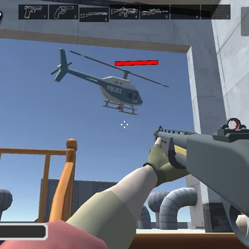 Шутер от первого лица, где вам предстоит примерить на себе роль грабителя банка.
Дело не из легких, но у вас в распоряжении целая команда профессионалов.
За дело!