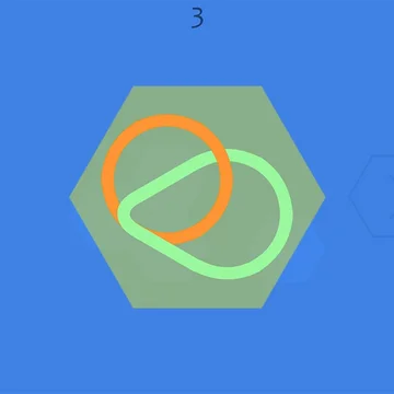 Головоломка, в которой вам нужно переставить плитки так, чтобы соединить все веревочки.