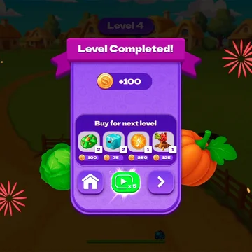 Защищай свой огород от кротов в течение определенного времени. Чем больше вредителей вам удастся нейтрализовать и чем больше урожая вы спасете, тем больше монет вы получите.