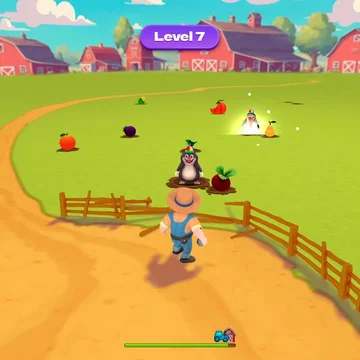 Защищай свой огород от кротов в течение определенного времени. Чем больше вредителей вам удастся нейтрализовать и чем больше урожая вы спасете, тем больше монет вы получите.