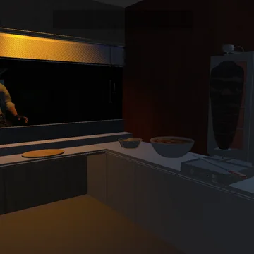 Ночной хоррор про работу в жутком киоске с шавермой. Определи, кого обслуживать, а кто является частью аномалии, иначе придёт жуткий инспектор из другого мира.