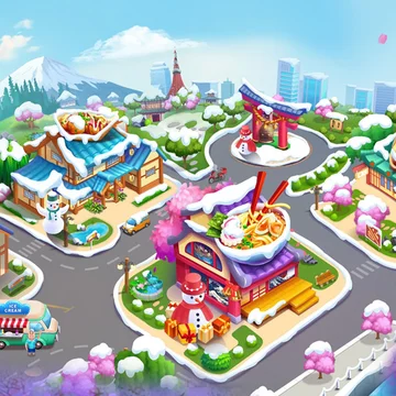 Готовьте вкусные блюда, обслуживайте клиентов и открывайте новые рестораны! Постройте кулинарную империю в увлекательной игре о ресторанном бизнесе.