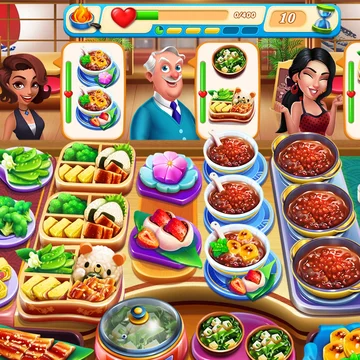 Готовьте вкусные блюда, обслуживайте клиентов и открывайте новые рестораны! Постройте кулинарную империю в увлекательной игре о ресторанном бизнесе.