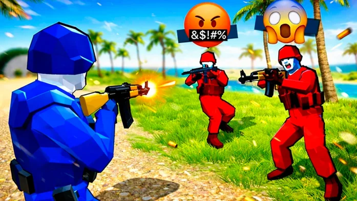 Красно-Синий Лидер 2 на Пикабу Игры