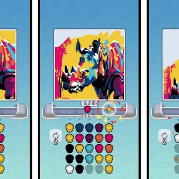 Сортируй цветные картинки из песка, расслабляйся и тренируй мозг!