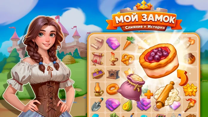 Мой Замок: Слияние и История на Пикабу Игры