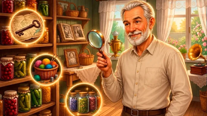 Поиск предметов: Семейная Дача на Пикабу Игры