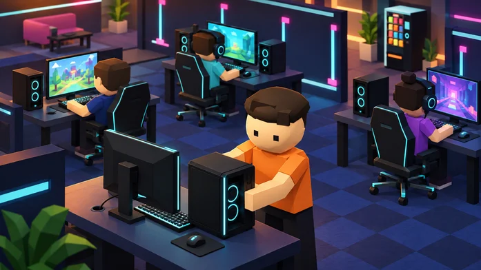 Компьютерный клуб 3D на Пикабу Игры