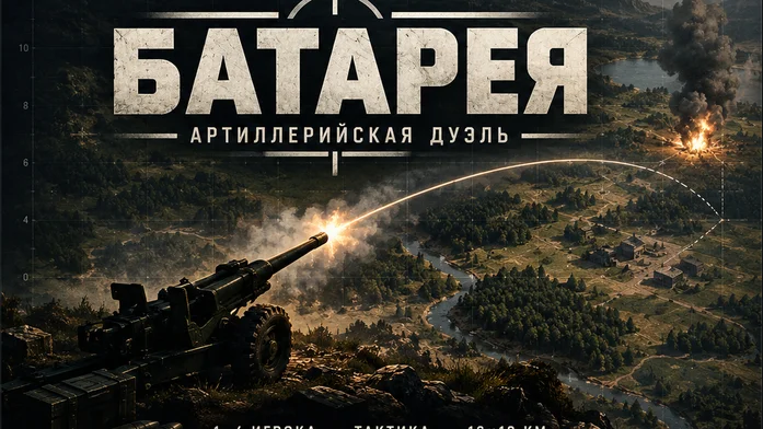 БАТАРЕЯ — артиллерийская дуэль» на Пикабу Игры