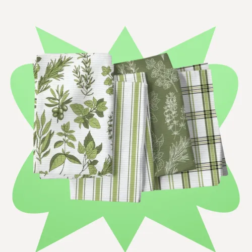 Полотенце кухонное вафельное Унисон