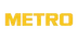 Логотип магазина Метро