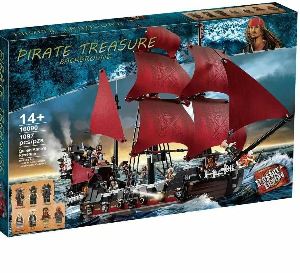 Конструктор набор "Пираты карибского моря"